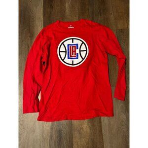 Fanatics Los Angeles Clippers Kawhi Leonard Long Sleeve Tshirt (Medium)